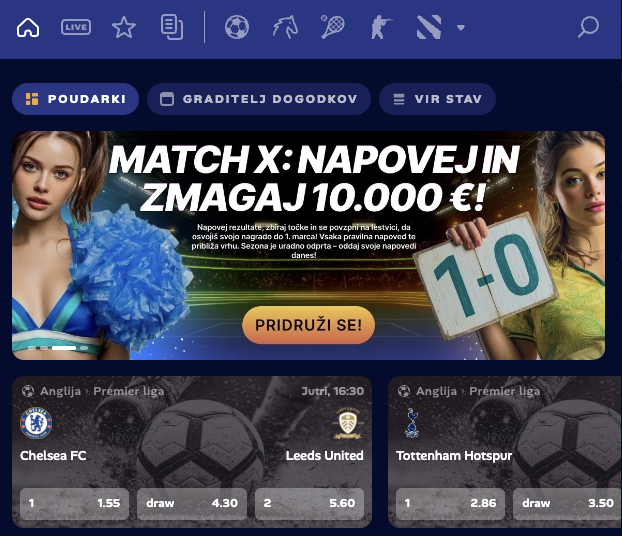 Športne stave v Manekispin